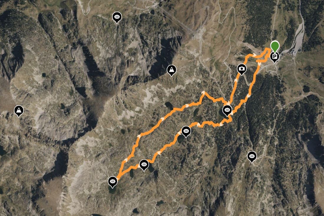 Lago de Els Pessons, Andorra